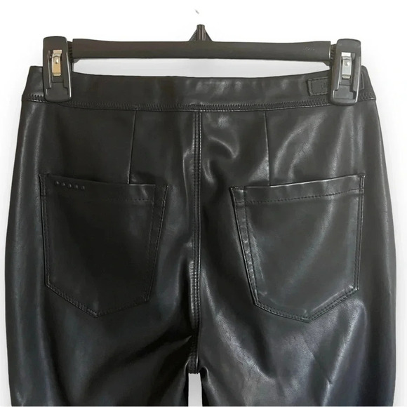 Blank NYC Faux Leather Pull On Black Leggings Size 26 - Picture 5 of 9